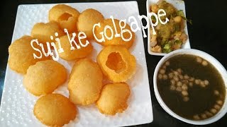 Perfect Homemade Suji Ke Golgappe Recipe with Aami Puddina PaniPanipuriChaat by Somyaskitchen 262 [upl. by Aneehsat582]