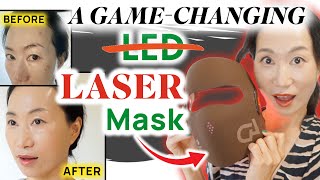 MORE POWERFUL THAN LED LASER Red Light Theraphy Mask JOVS 4D LASER MASK [upl. by Lilllie]