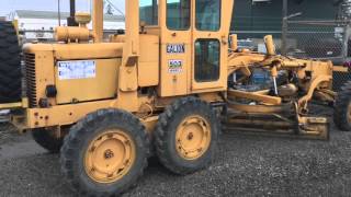 Galion 503 Road Grader A look at the past heavy equipment [upl. by Yrreg]