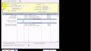 MYOB Payroll 505  part 1  04  Employee Payment Transactions [upl. by Aber]