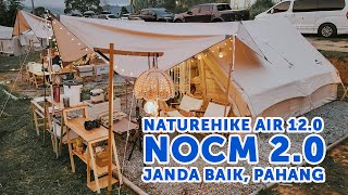 NOCM 20 Gathering Naturehike Air 12 di Nomad CampgroundJanda Baik [upl. by Yecats]