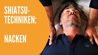 SHIATSU Drei einfache Techniken für einen entspannten Nacken [upl. by Ecinuahs]