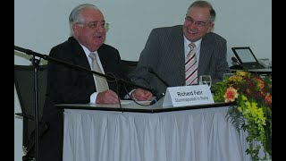 Pressekonferenz mit StAp Richard Fehr und StAp Wilhelm Leber am 18052005 [upl. by Lindblad]