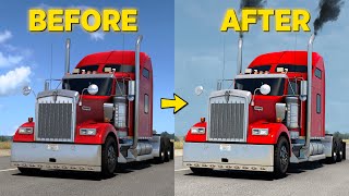 30 Mods that Transform ATS into a Realistic Trucking Game [upl. by Carlina]