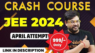 JEE Mains 2024 Crash Course for JEE April Attempt  Link in Description  Harsh Sir VedantuMath [upl. by Gladine]