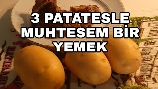 3 Patates Bir Parça Et İle Haftada Birkaç Kere Yapacağınız Bir Yemek Tarifi Patates Tavası Tarifi [upl. by Kaitlyn]