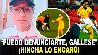 ¿QUÉ OPINAS🔥 Habla Supuesto hincha al que le tiró su celular Pedro Gallese y piensa DENUNCIARLO [upl. by Bayly]