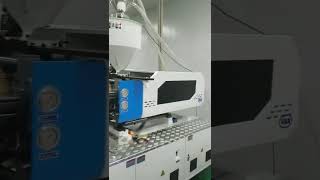 Plastic injection molding machine working [upl. by Calan]