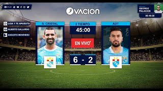 LIGA 1 TE APUESTO  Sporting Cristal vs ADT Tarma por RADIO OVACION [upl. by Ruella]