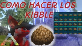 FORMA FACIL DE HACER KIBBLES EN ARK MOBILE TODOS LOS KIBBLES [upl. by Irrehc526]