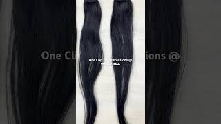 One Clip Hair Extensions  9951223066 viralvideo hair extension haircut hairpatch wigs [upl. by Prager]