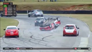 SCCA Runoffs Spins and Crashes 2022 [upl. by Notsyrb469]