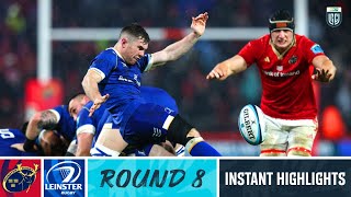 Munster v Leinster  Instant Highlights  Round 8  202324 [upl. by Calen]