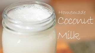 Homemade Coconut Milk [upl. by Kano]