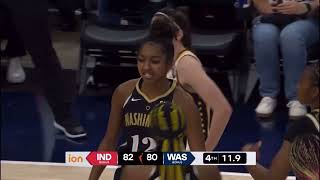 Last 90 seconds of Indiana Fever vs Washington Mystics [upl. by Nanda564]