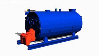 شرح Fire tube boiler وكيفية عمله [upl. by Nicks]