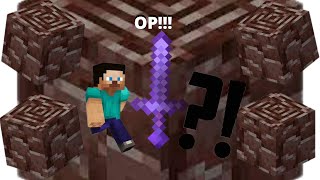 OP NETHERITE SWORD 5 Minecraft Lets Play Series [upl. by Etka147]