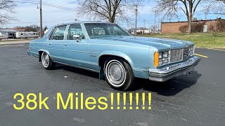 1978 Oldsmobile 98 Regency 38k miles [upl. by Ardnazil636]