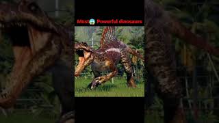 Most Powerful 😱😱spinosaurus dinosaurs in the world shorts shortsyoutube [upl. by Augustin]