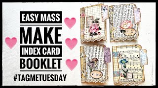 Easy Mass Make  Index Card Booklet tagmetuesday [upl. by Tymes855]