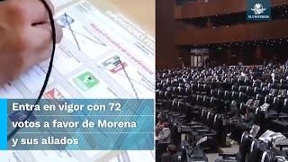 Diario Oficial de la Federación publica Plan B de la reforma electoral [upl. by Giuliana]