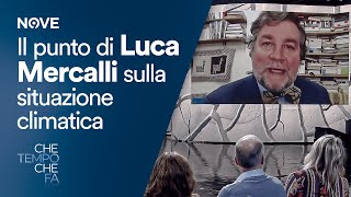 Il punto di Luca Mercalli sulla situazione climatica  Che tempo che fa [upl. by Yelrebmik]