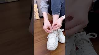 Tie the shoelaces like this and it’s very fashionable Wear a sense of luxury [upl. by Ecneitap]