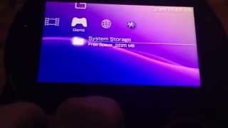 PSP CFW Guide How to install a CFW on any PSP [upl. by Ellehcor]