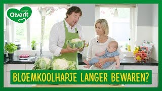 Bloemkool STOMEN voor je BABY HAPSGEWIJS [upl. by Bonilla]