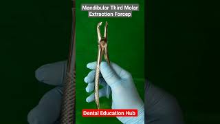 Lower Third Molar Tooth Extraction Forceps  Oral Surgery Instruments [upl. by Neemsaj304]