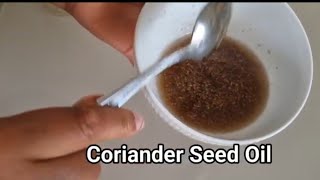 How to Make Coriander Oil for Hair Growth Glowing Skin amp Uses of Coriander Seed [upl. by Yaresed]