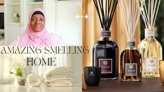 HOW TO MAKE YOUR HOME SMELL AMAZING  PRODUCTS TO USE [upl. by Jaquelin662]