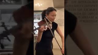 Street Violin Improvisation Short  Joy  Jia Doughman [upl. by Adaurd]