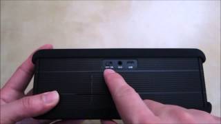 Sentey Btrek S8 Stereo Bluetooth Speaker Review [upl. by Grof259]