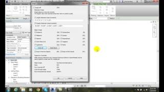 Revit 0211 Objects Snaps Area [upl. by Docilu495]