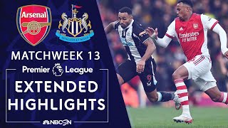 Arsenal v Newcastle United  PREMIER LEAGUE HIGHLIGHTS  11272021  NBC Sports [upl. by Acireit673]