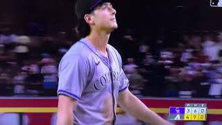 Jake McCarthy Dbacks walk off [upl. by Thurber861]