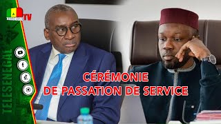 🔴LIVE Passation de service entre le premier Ministre Ousmane Sonko et Sidiki Kaba [upl. by Ahsirtal]