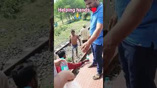 ♥️🙏 HELPING HANDS ♥️🙏 song bollywood youtube follower hightlight helpinghands poorpeople [upl. by Nol795]