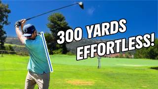 Golfer Hits 300 Yard Drive With A Simple Swing Tip [upl. by Pape]