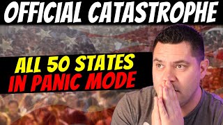 Catastrophe In United States…All 50 States OFFICIALLY In Panic Mode [upl. by Yarg]