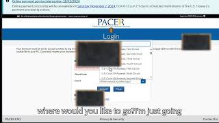 Bankruptcyblog Using PACERGOV pro se debtors paralegal students [upl. by Etnahc260]