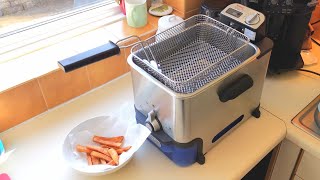 Cooking Chips For The First Time In Our New Deep Fat Fryer [upl. by Divine]