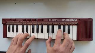 Bontempi Basic BK 32 organ  keyboard  internazionale [upl. by Loseff612]