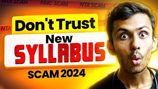 Reality of New Syllabus amp NTA🤐  How to Follow   Toppers do this  NEET 2024 [upl. by Oirotciv]