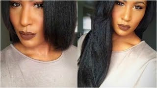 How I install my Knatural Coarse clip ins by Knappy Hair Extensions [upl. by Akinom701]