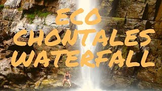 Eco Chontales Waterfall  Costa Rica  Platanillo  Dominical [upl. by Annayoj]