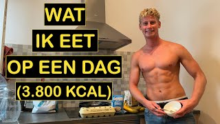 FULL DAY OF EATING TIJDENS HET BULKEN NEDERLANDS [upl. by Wulfe]