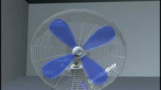 3D MAYA Animation The Fan [upl. by Nanda]