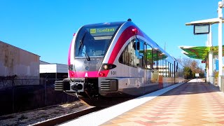 Riding Capital MetroRail Red Line Crestview to Downtown Austin [upl. by Eineeuq]